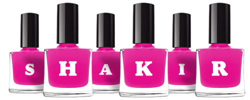 Shakir nails logo