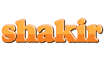 Shakir orange logo