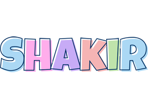 Shakir pastel logo