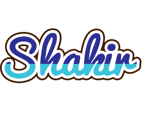 Shakir raining logo