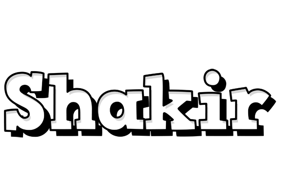 Shakir snowing logo