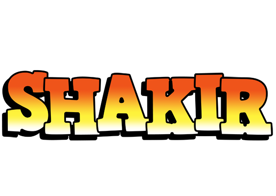 Shakir sunset logo