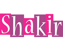 Shakir whine logo