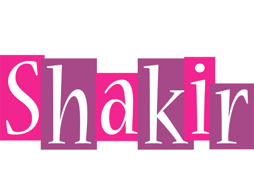 Shakir whine logo