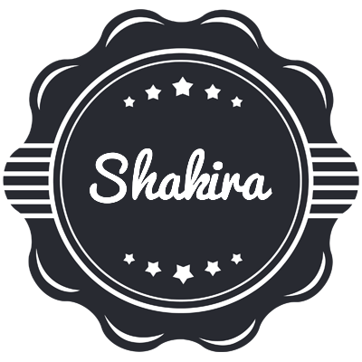 Shakira badge logo