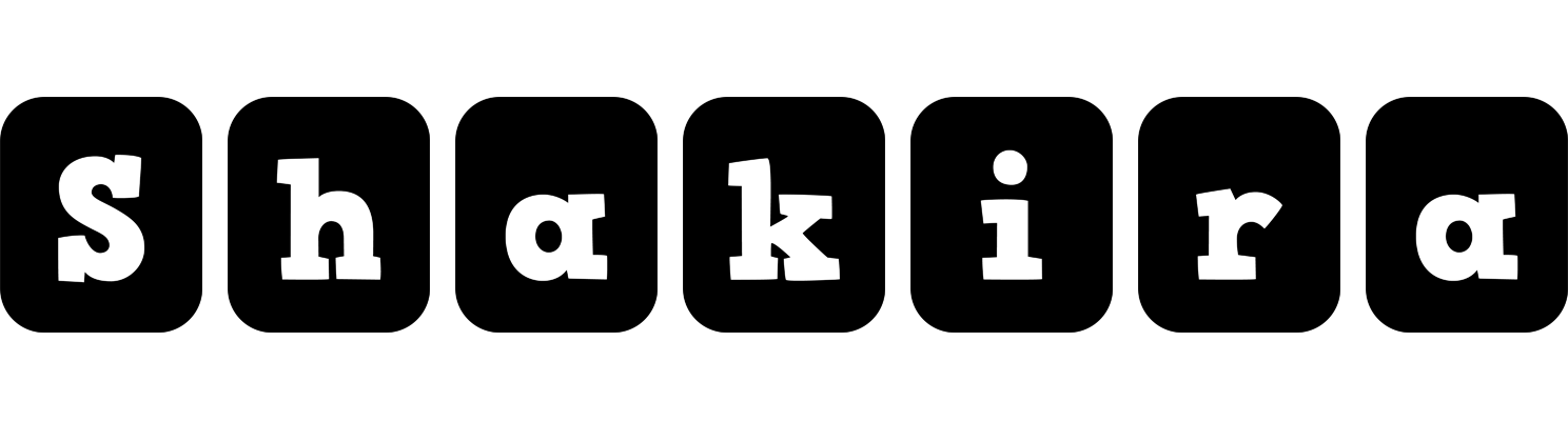 Shakira box logo