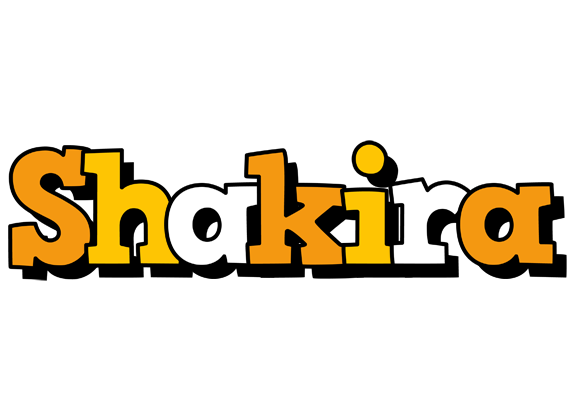 Shakira cartoon logo