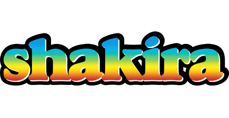 Shakira color logo