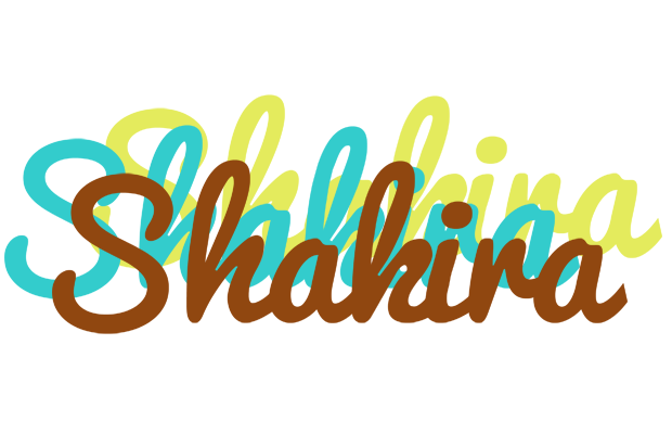 Shakira cupcake logo