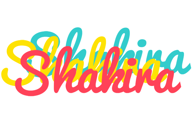Shakira disco logo