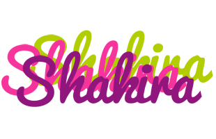 Shakira flowers logo