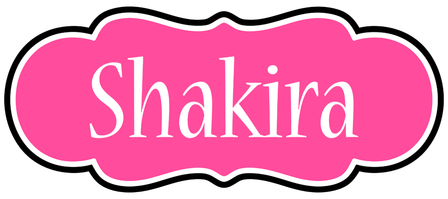 Shakira invitation logo