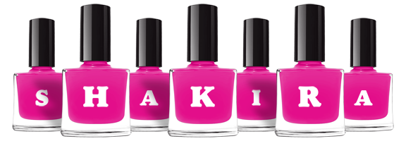 Shakira nails logo