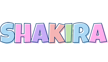 Shakira pastel logo