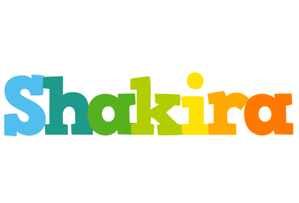 Shakira rainbows logo