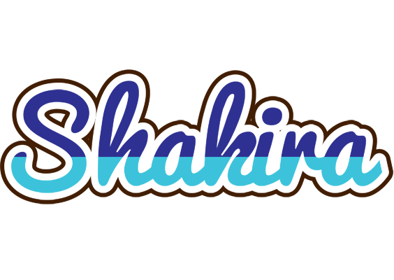 Shakira raining logo