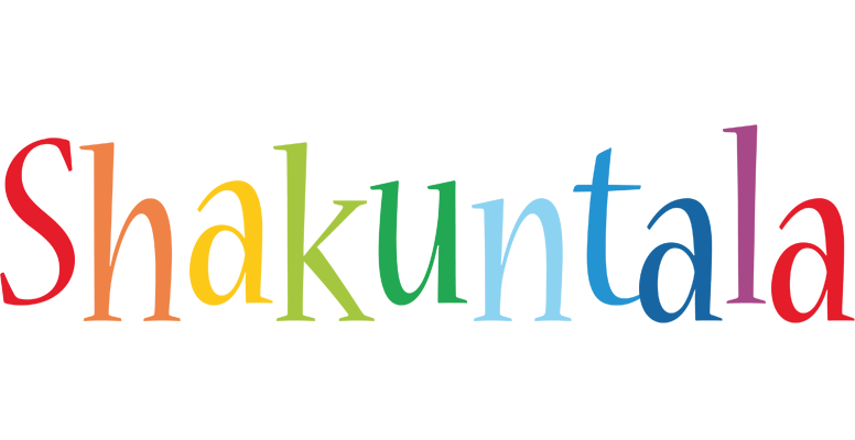 Shakuntala birthday logo