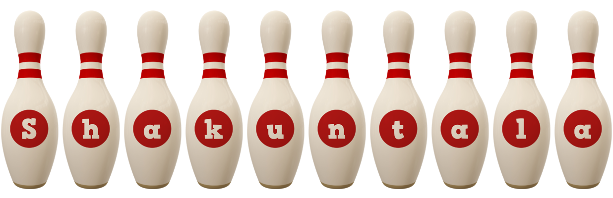 Shakuntala bowling-pin logo