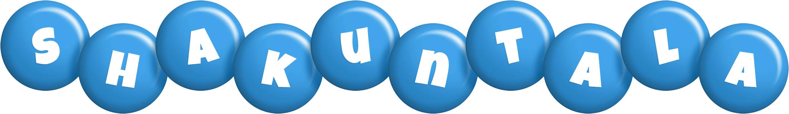 Shakuntala candy-blue logo