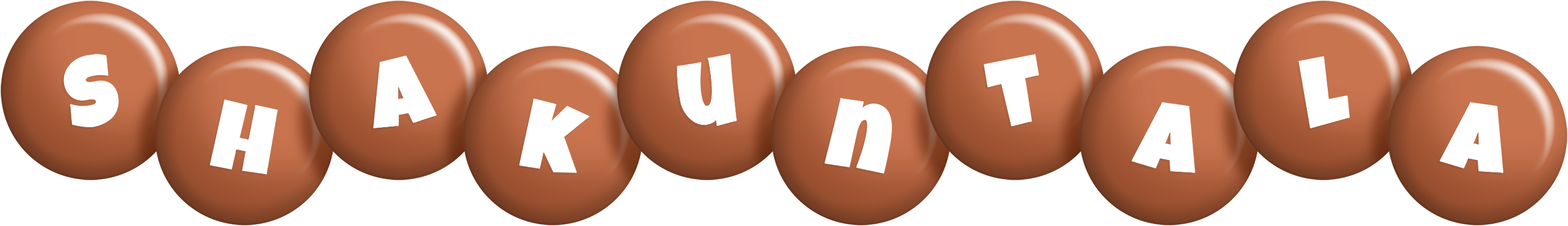 Shakuntala candy-brown logo