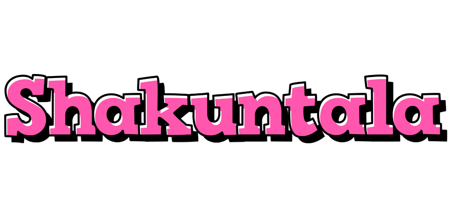 Shakuntala girlish logo