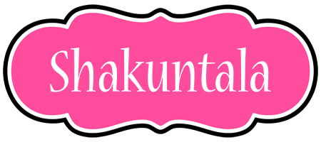 Shakuntala invitation logo