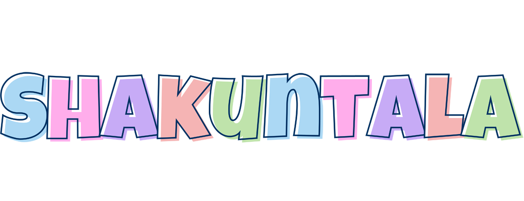 Shakuntala pastel logo