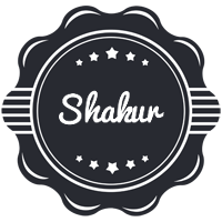 Shakur badge logo