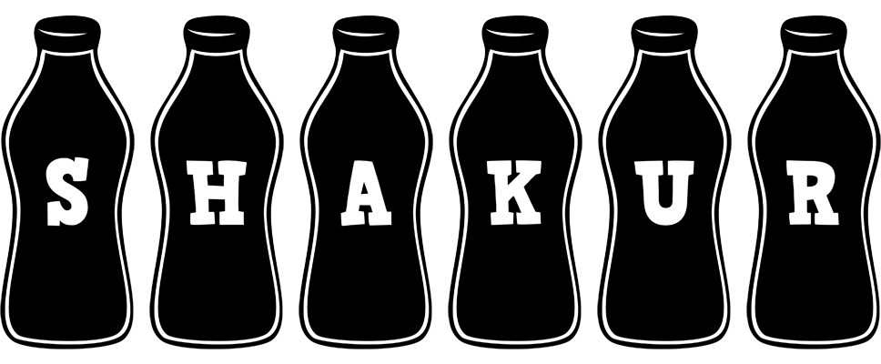 Shakur bottle logo