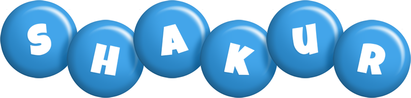 Shakur candy-blue logo
