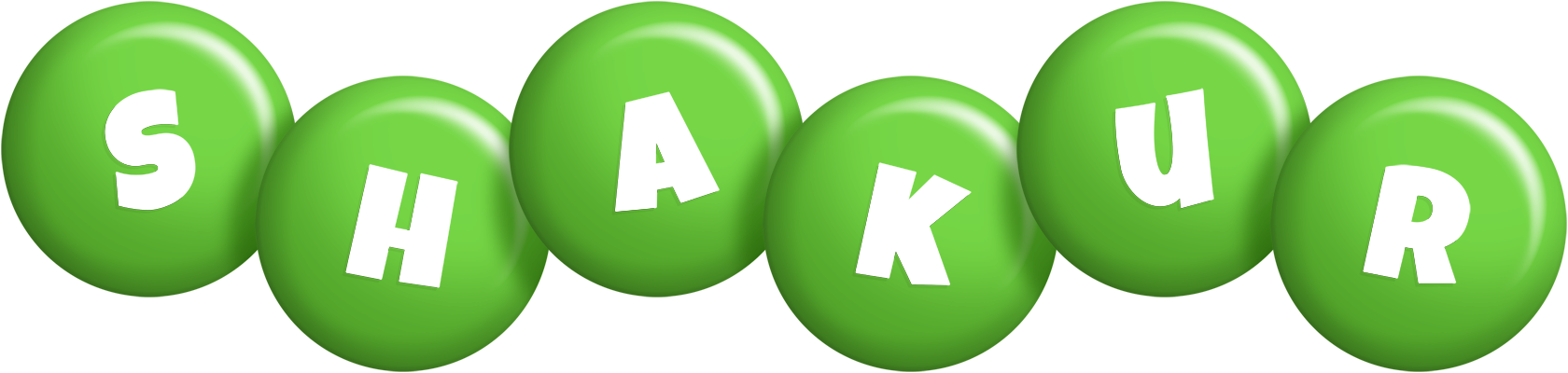 Shakur candy-green logo