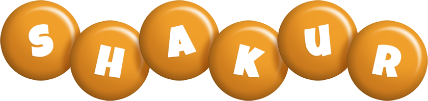 Shakur candy-orange logo