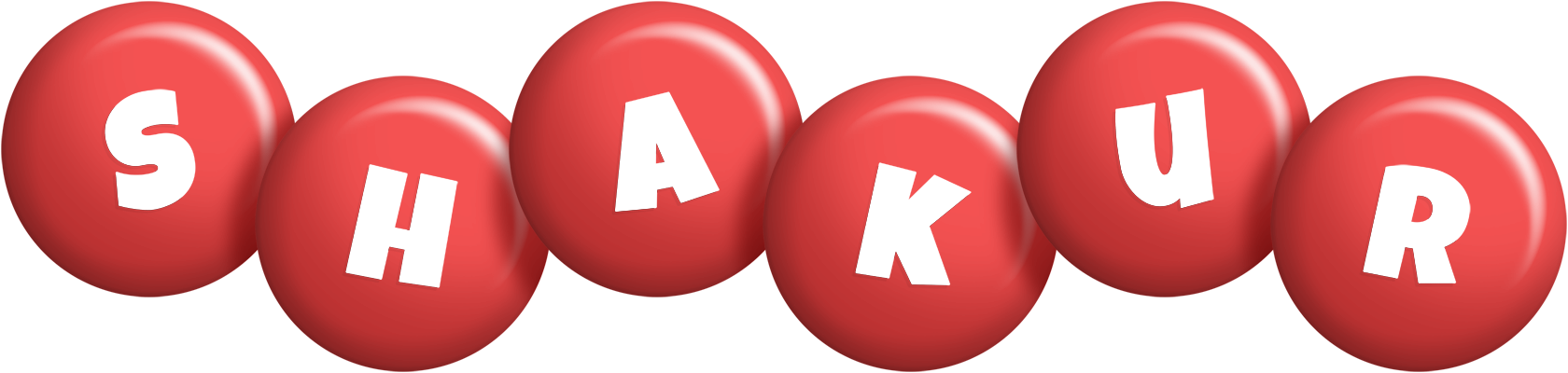 Shakur candy-red logo