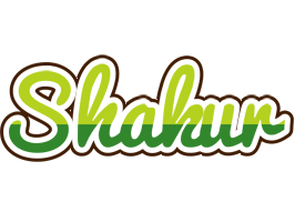 Shakur golfing logo