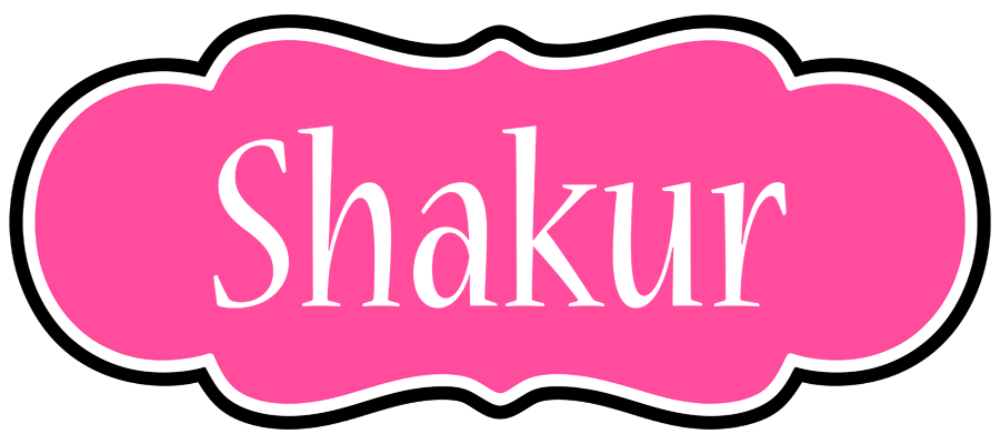 Shakur invitation logo