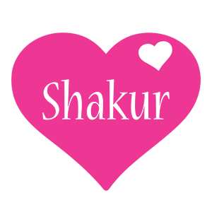 Shakur love-heart logo