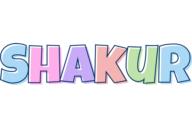 Shakur pastel logo
