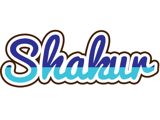Shakur raining logo