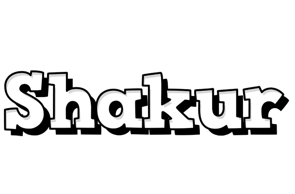Shakur snowing logo