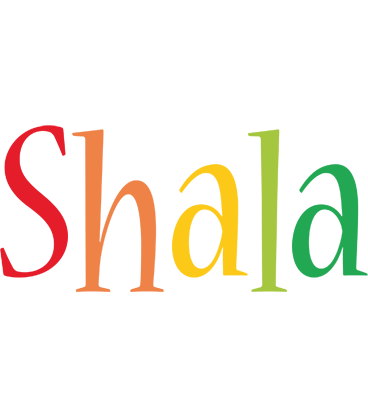 Shala birthday logo