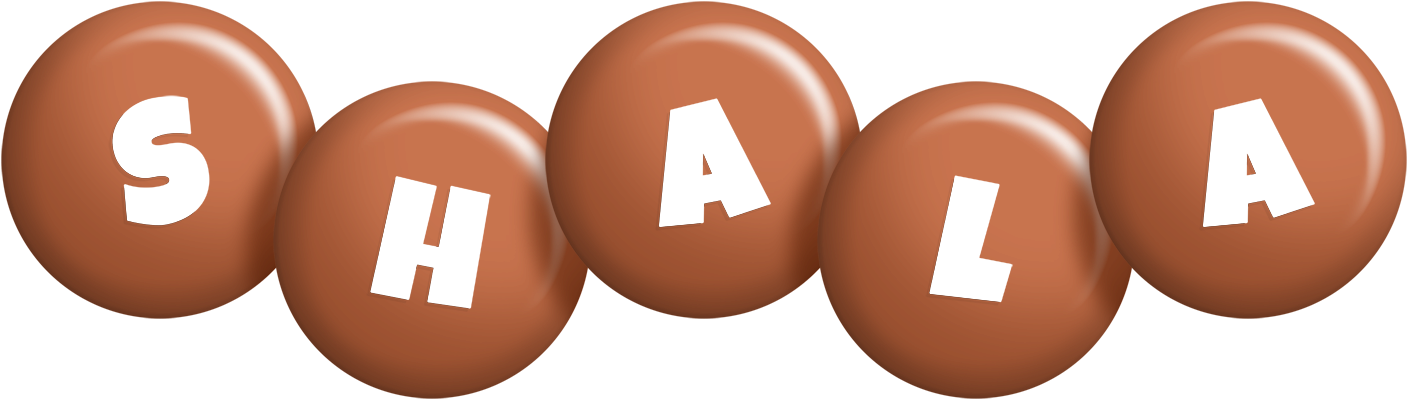 Shala candy-brown logo