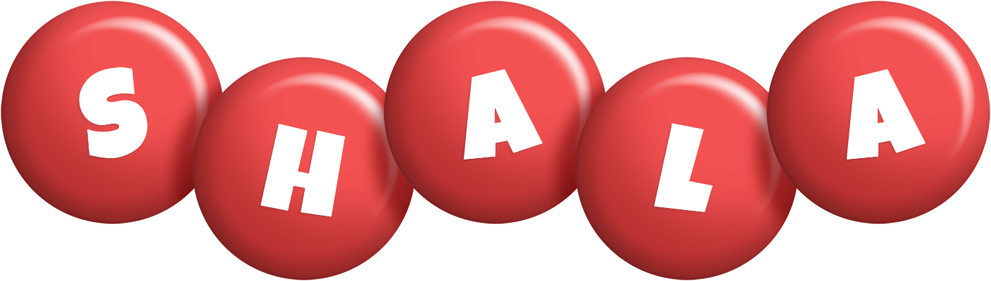 Shala candy-red logo