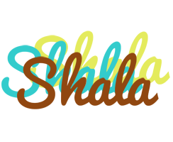 Shala cupcake logo