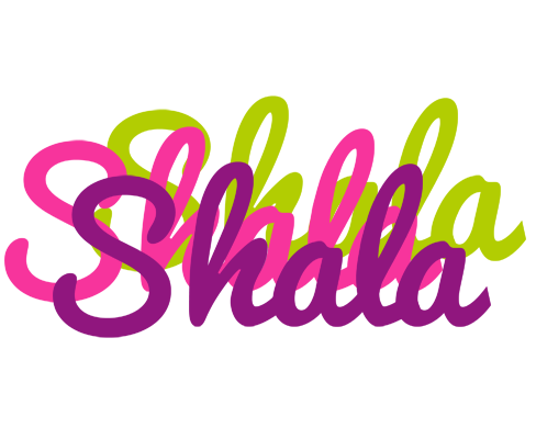 Shala flowers logo