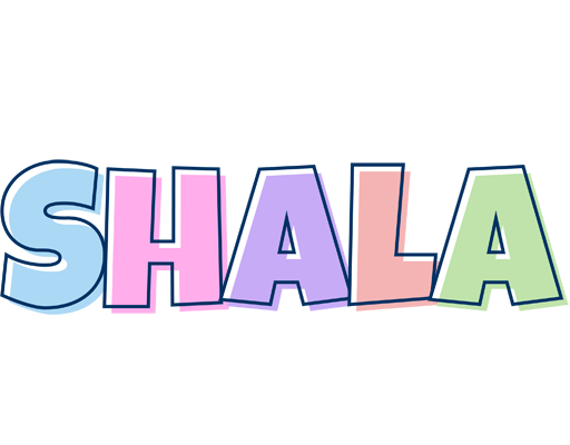 Shala pastel logo