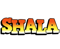 Shala sunset logo