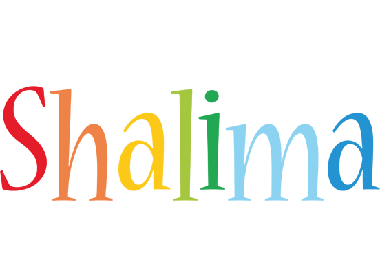 Shalima birthday logo