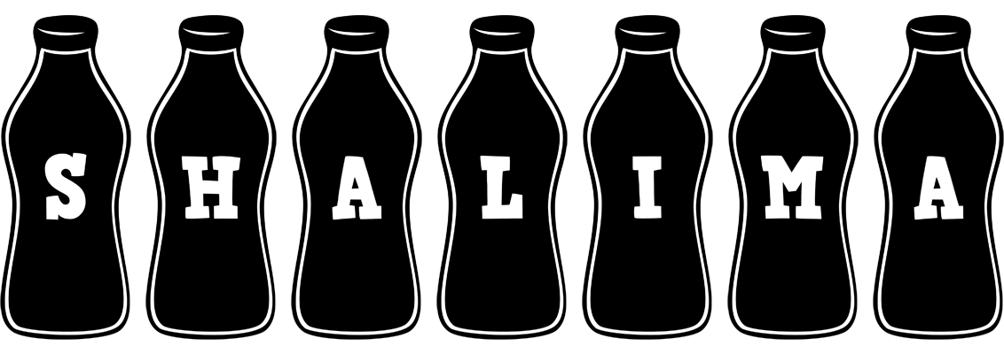 Shalima bottle logo