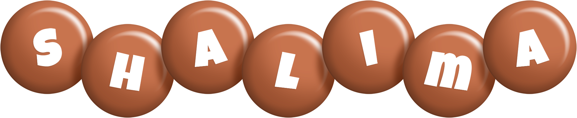 Shalima candy-brown logo