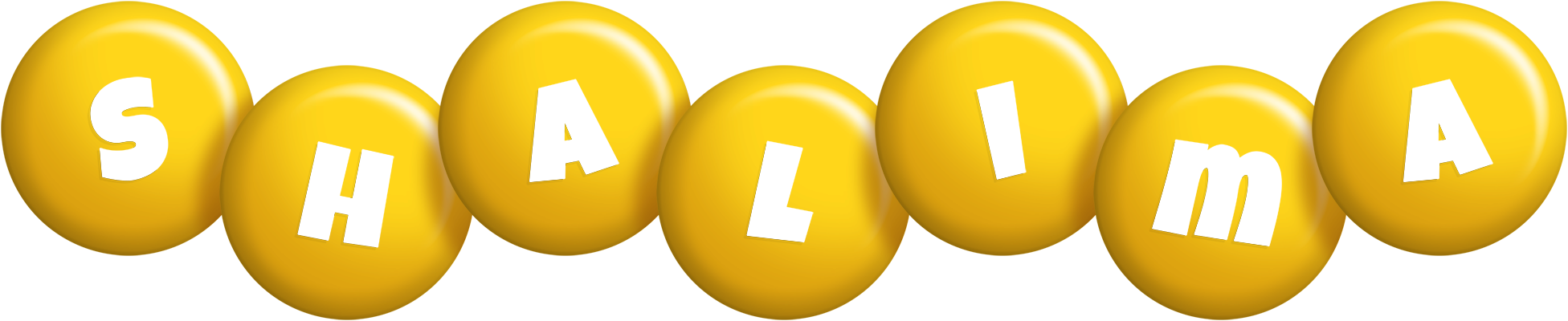 Shalima candy-yellow logo